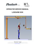 OPERATOR SERVICE MANUAL LODEARM 3030