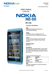 Nokia N8-00 RM-596 Service Manual Level 1&2