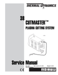 Thermal Dynamics CutMaster 38 Service