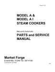 Service, Parts & Operation Manual