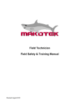 Field Technician Field Safety & Training Manual