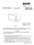 SERVICE MANUAL Microwave Oven EMO-SRT1(NX) EMO
