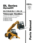 DL7/DL9/DL11/DL12 Parts Manual