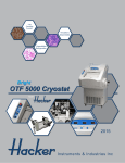 OTF 5000 Cryostat - Hacker Instruments & Industries, Inc.