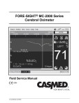FORE-SIGHT® MC-2000 Series Cerebral Oximeter