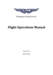 Flight Operations Manual - My Trial Flight New Zealand