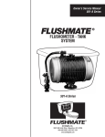 Flushmate Series 501-A Service Manual