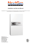 Installation and Service Manual - Co