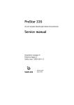 ProStar 335 Service manual