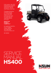SERVICE MANUAL - Hisun Motors Corp, USA