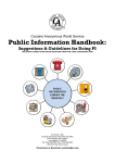 Public Information Handbook (2009)