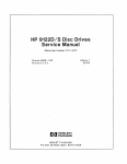 HP 91220/5 Disc Drives Service Manual