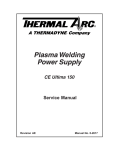 Thermal Arc Ultima 150 Service Manual_(0-2617)