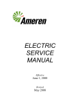 Ameren Electric Service Manual