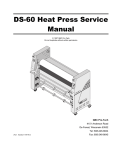 DS-60 Heat Press Service Manual