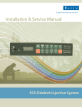 SCS Sidekick Injection System Manual