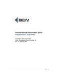 BDV Service Manual - Mass General Biomed