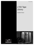 L700 Tape Library Installation Manual