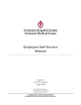 Employee Self Service Manual