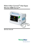 Service manual, Welch Allyn Connex® Vital Signs Monitor 6000