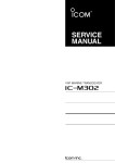 IC-M302 Service manual - R