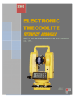 electronic theodolite service manual