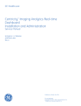 Centricity* Imaging Analytics Real-time Dashboard