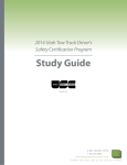 Study Guide - Utah Safety Council