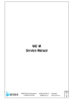 WIZ&ndash;M Service Manual