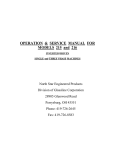 OPERATION & SERVICE MANUAL FOR MODELS 215 and 216