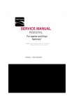 SERVICE MANUAL - Appliance Factory Parts