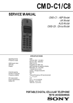 cmd-c1/c8 service manual