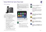 Telstra VVX 500 Media Phone Feature Guide QSetup