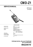 CMD-Z1 -- Service Manual