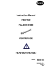 Falcon_6300 Service Manual