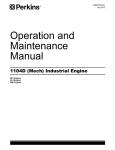 Perkins Motor Operation and Maintenance Manual (English)