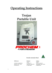 Trojan Manual - Prochem Australia