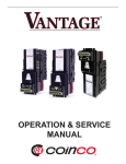 OPERATION & SERVICE MANUAL - Coin Acceptors (Coinco) Europe