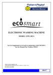 200437 Smartdrive GWL10US Washer Service Manual