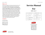 Service Manual For