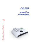 DD250 english - Ultrasound Technologies Ltd.