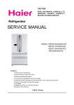SERVICE MANUAL - Appliance Factory Parts