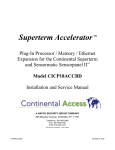Superterm Accelerator™ - Napco Security Technologies