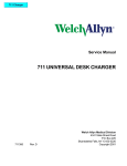 711 UNIVERSAL DESK CHARGER Service Manual