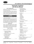 Application Guideline and Service Manual