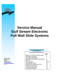 Full Wall Slide Out Service Manual