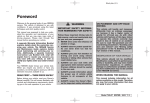 2008 Nissan Rogue Owner`s Manual