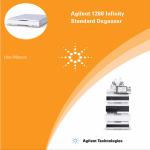 1260 Infinity Standard Degasser - User Manual