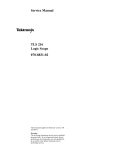 Service Manual TLS 216 Logic Scope 070-8831-02