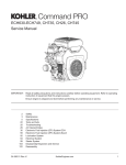 Service Manual - Kohler Engines